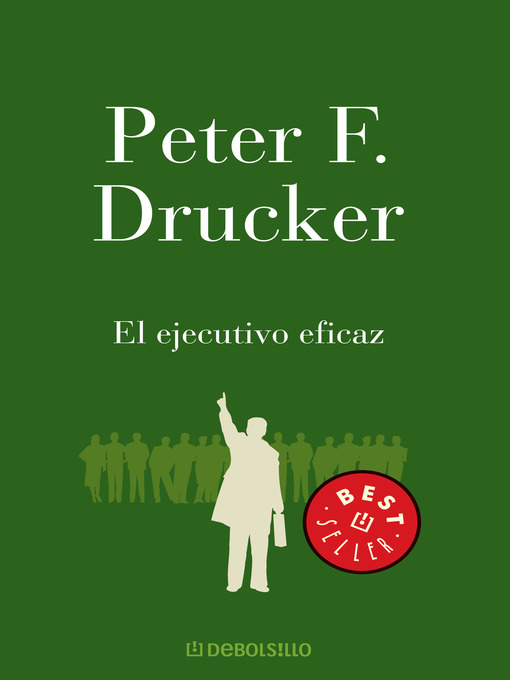 Title details for El ejecutivo eficaz by Peter F. Drucker - Wait list